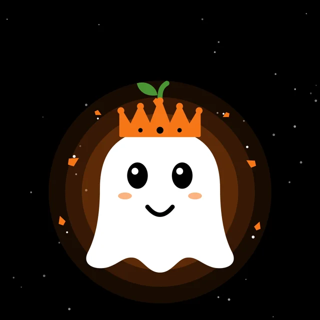The Great Ghost with a pumpkin-shard crown